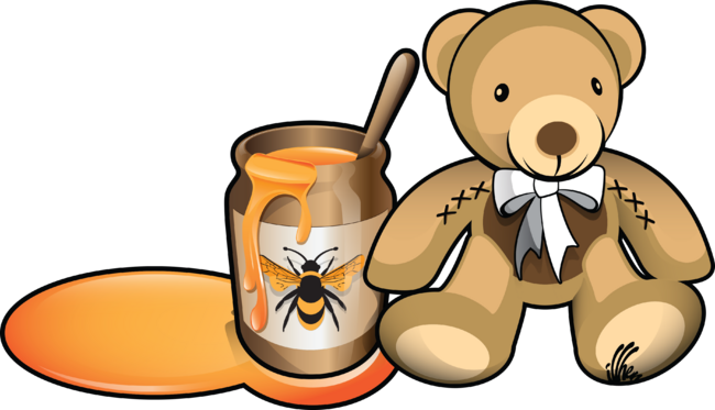 Honey Pot Teddy by IllHen