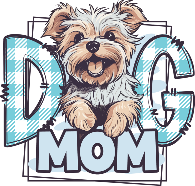Dog Mom: My Little Ball of Fluff by designsbyeggsy