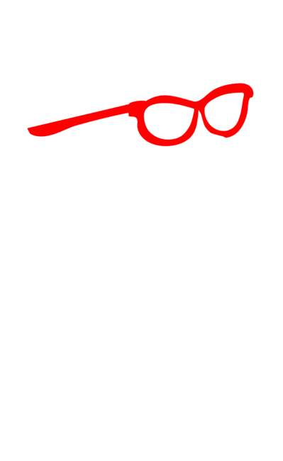 Monkey with red glasses by Mammoths