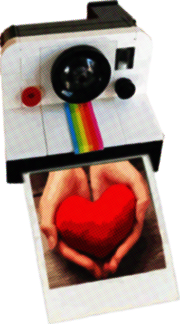 Heart &amp; Polaroid