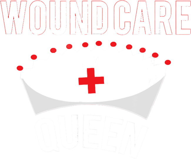 Wound Care Queen Shirt Funny Nurse LPN CNA RN by Chos
