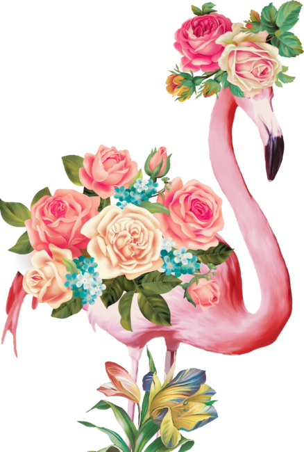 Flower flamingo
