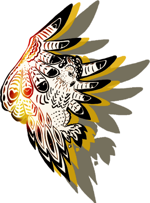 Yellow Owl by SodaPen