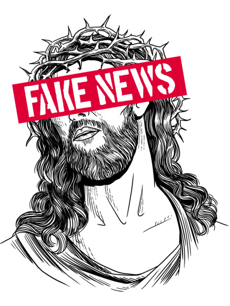 Blackcraft Antichrist shirt Jesus Fake News Skeptic Atheist