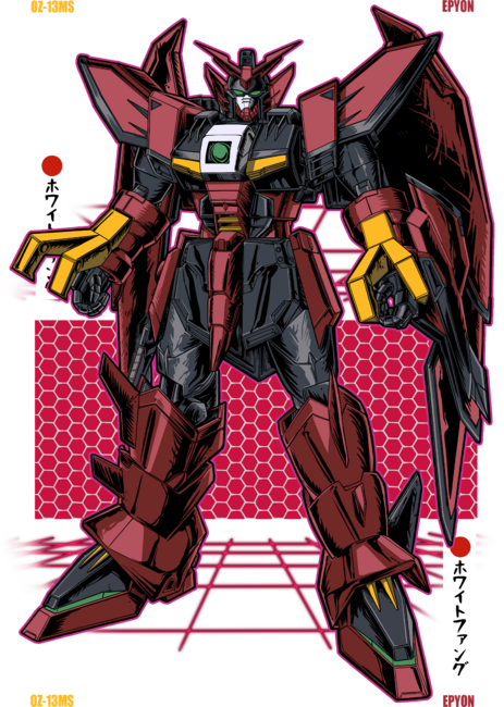 EPYON Gundam Japan Vibe by stunningwarrior