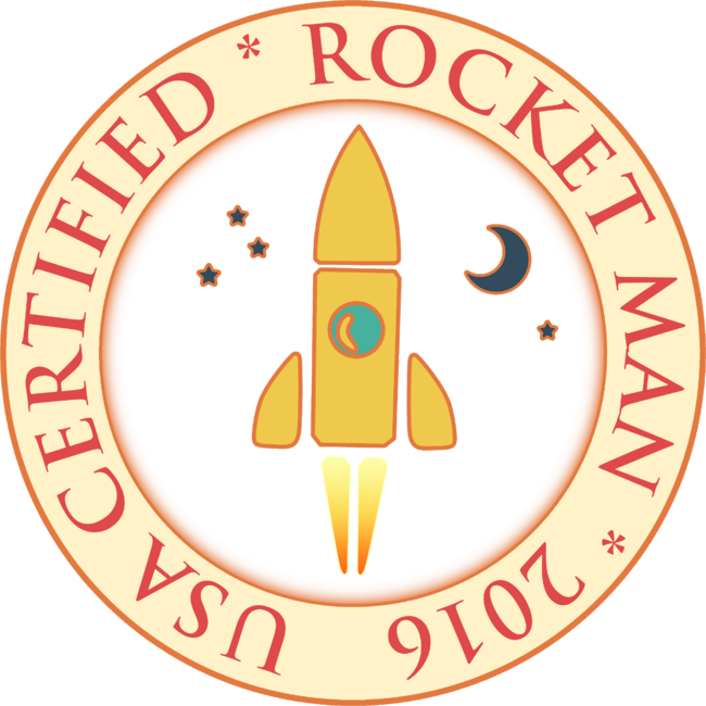 Certified rocket man by gavila