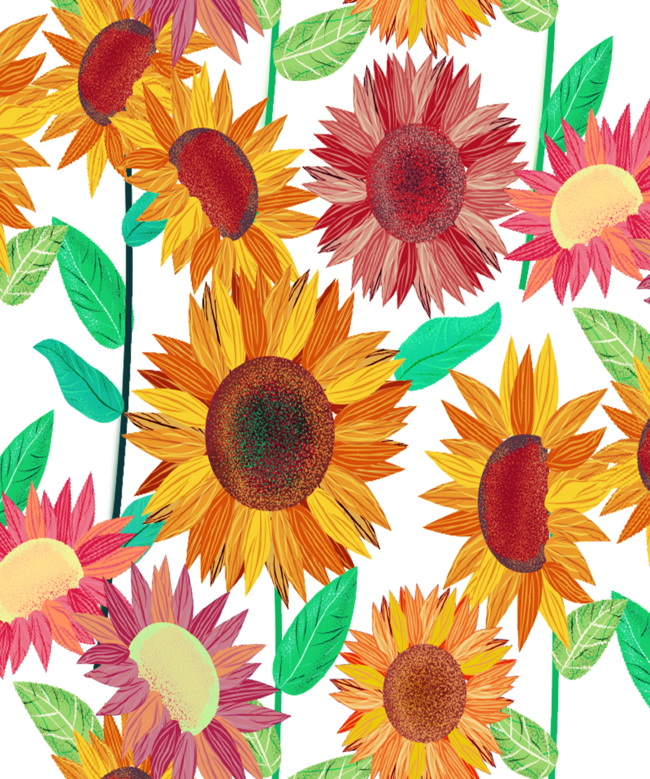 Sunflower Garden by TangledBrew