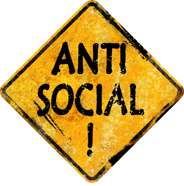 Anti-Social person by MonkeyStore