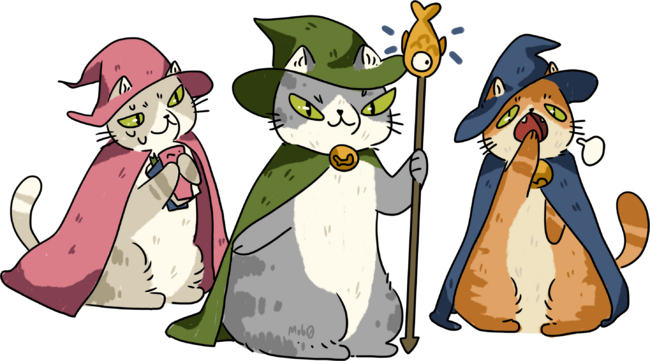 Witch cats