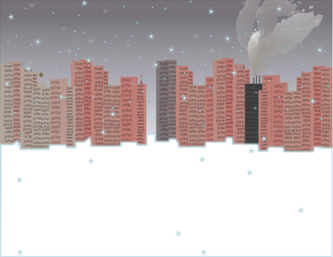 Winter Cityscape