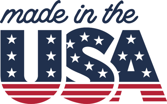 Made in USA, American flag design