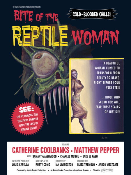 &quot;Bite of the Reptile Woman&quot; Movie Poster
