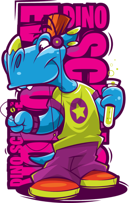 Dino science by MadPoint__bbb9bd6db381727 for MadPoint
