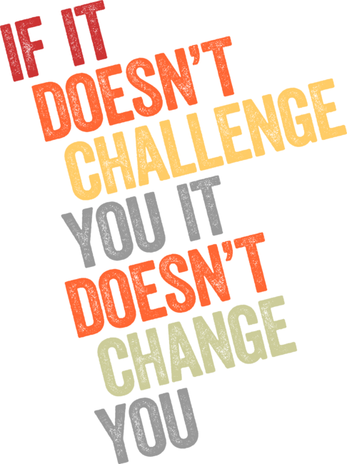 Challenge Yourself Motivational Quote Exercise Fitness Gym
