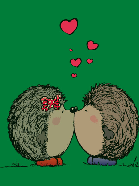 Hedgehpgs in love