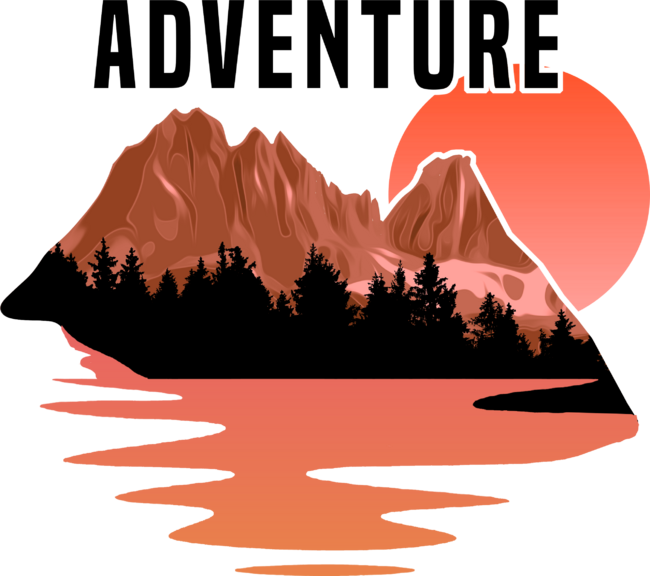 Adventure Mountain Landscape Sunset