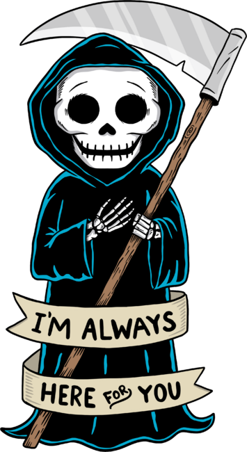 Funny Grim Reaper by Coffeeman