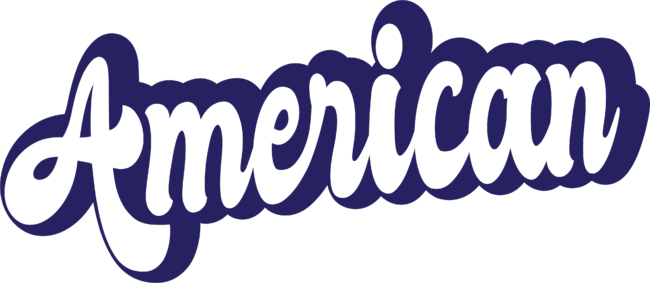American, Retro USA design