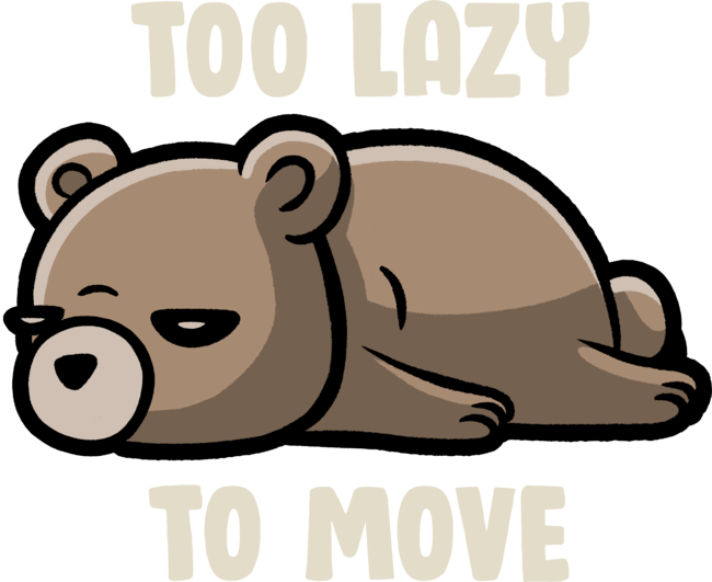 Too Lazy To Move Funny Lazy Gif by EduEly
