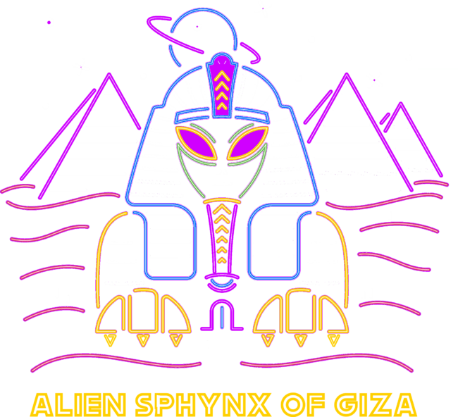 Alien Sphynx of Giza