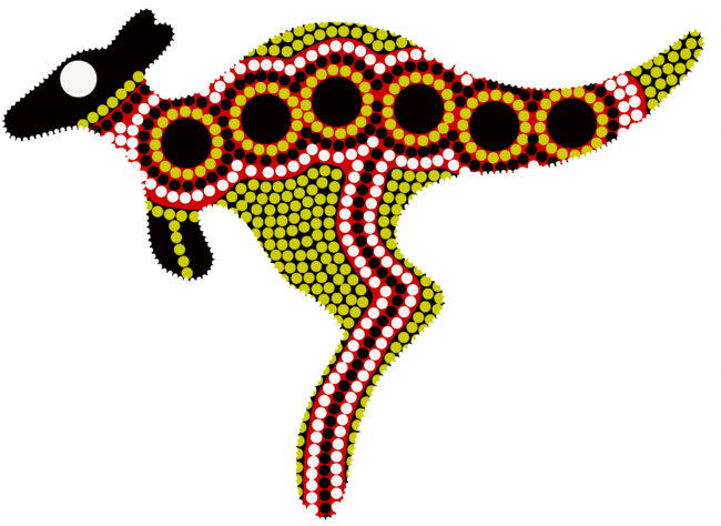 Authentic Aboriginal Arts - Kangaroo