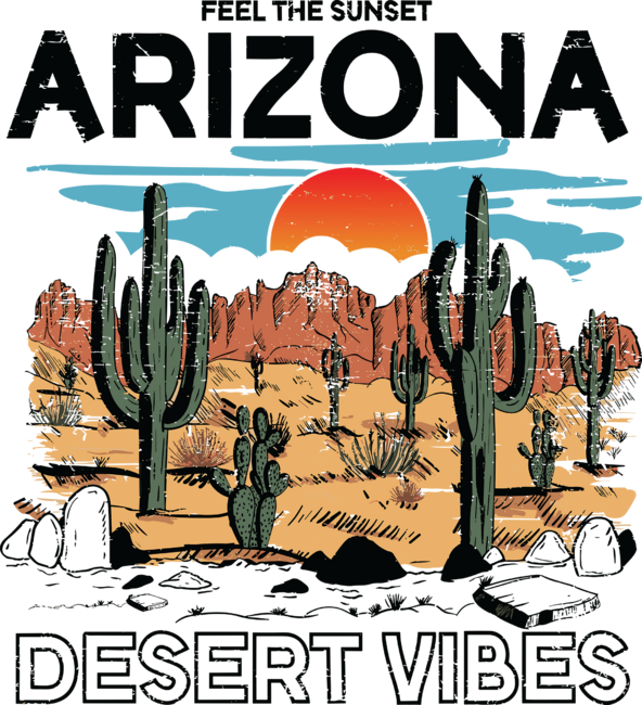 Arizona Dreamscape: Desert's Beauty by inoveka