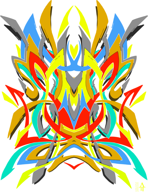 Azure-fracto | Ornamental fractal design