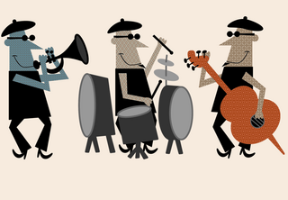 Jazz Dudes by Sainsy