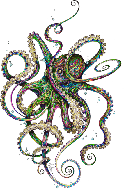 Octopsychedelia by TAOJB
