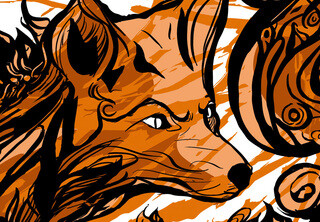 Spiritual fox by DrunkCrab
