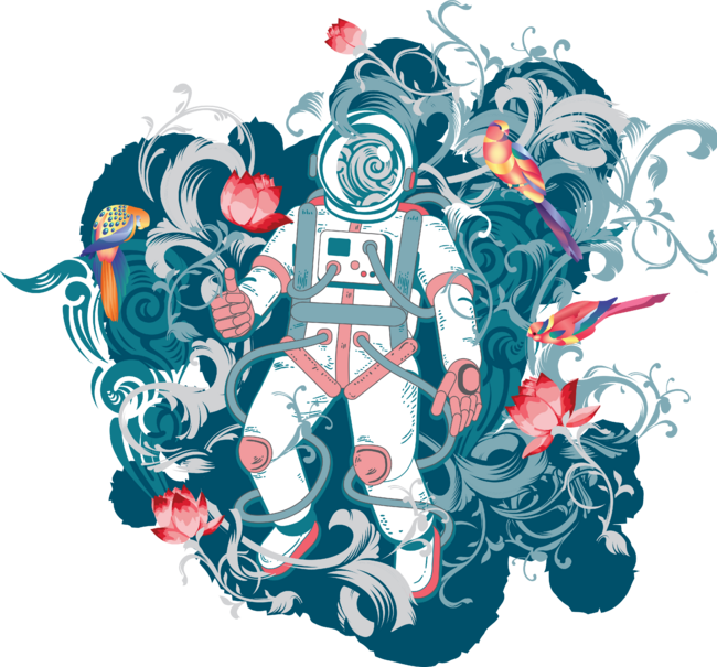 Cosmonaut's dream 04