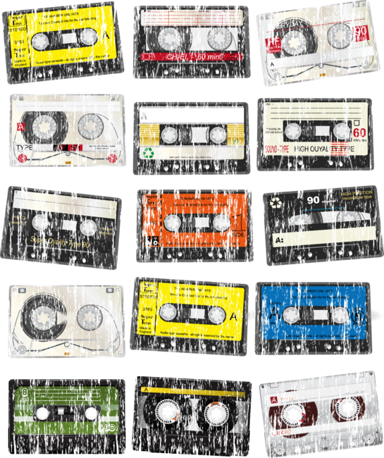 vintage cassettes
