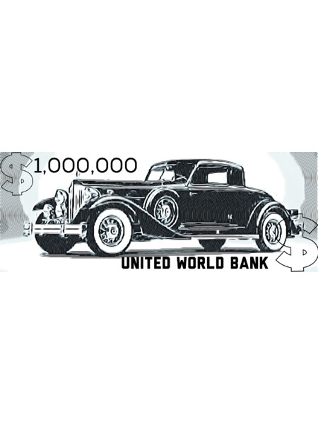 $1,000,000 World Bank Note Money