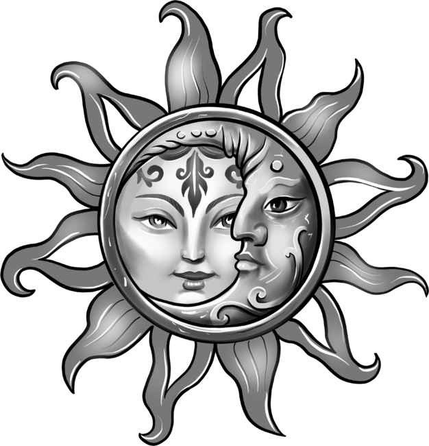 Sun And Moon - Yin Yang