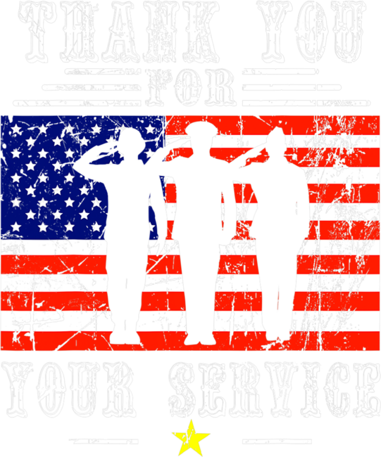 Thank you for your services Patriotic - veterans day for Men