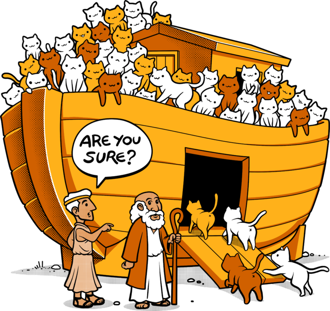 Noah's Ark Cat by tobiasfonseca