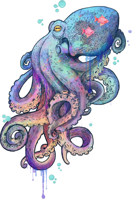 octopus by lauragraves