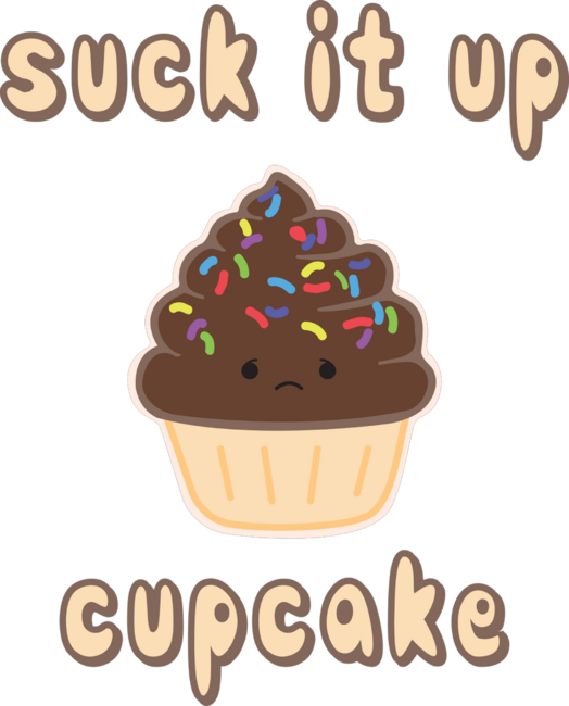 Suck It Up Chocolate Cupcake