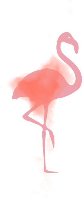 Watercolor Flamingo by susycosta
