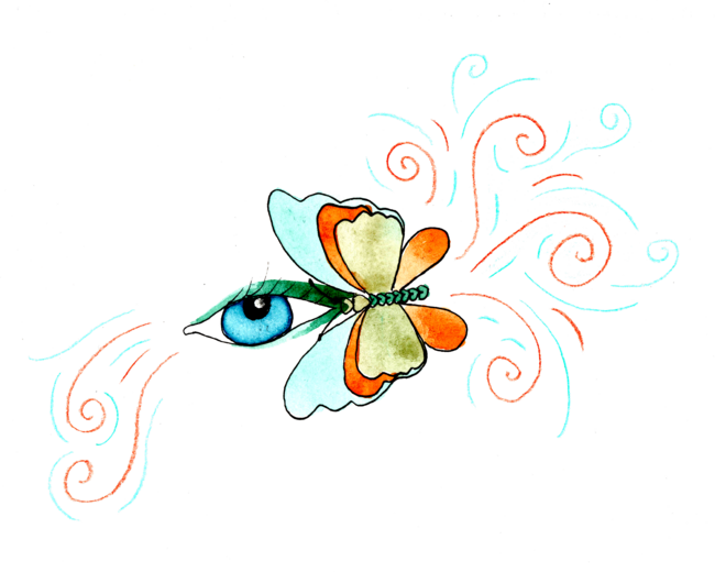 butterfly eye