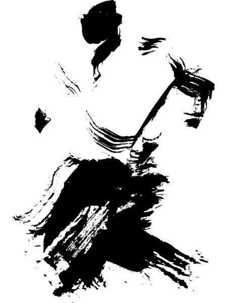 Aikido Figure INK-ART