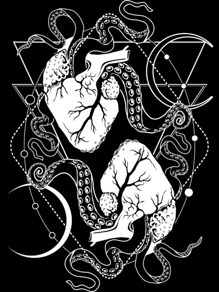VALENTINES DAY 01: The macabre tentacle hearts