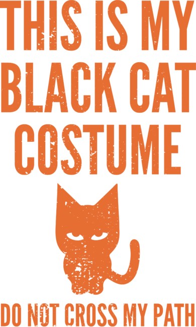 Halloween Introvert Black Cat Costume