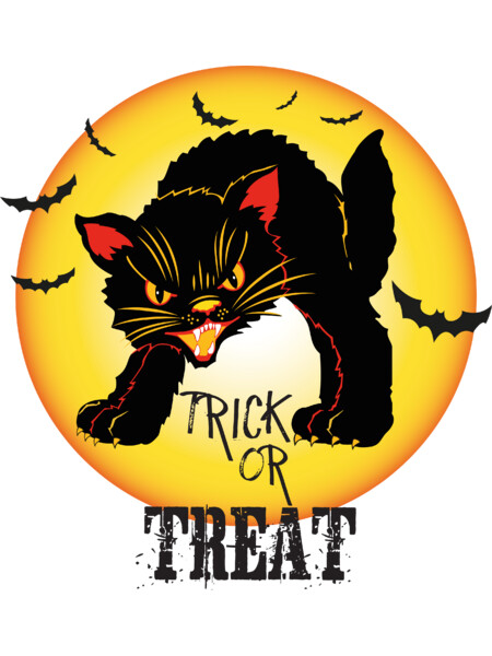 Halloween - Cat - Trick or Treat