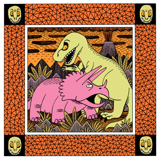 Dino Attack by Jackteagle