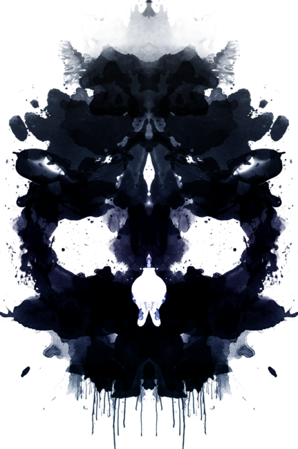 Rorschach Skull dark