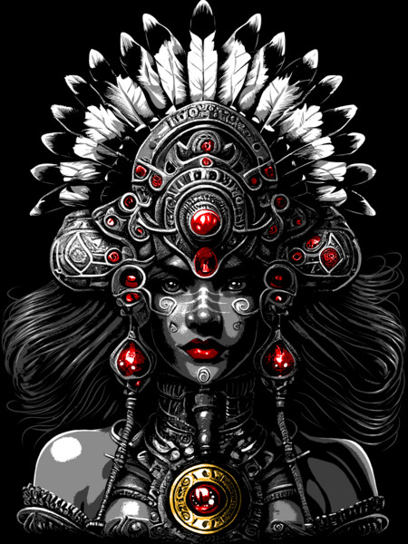Aztec Princess by albertocubatas