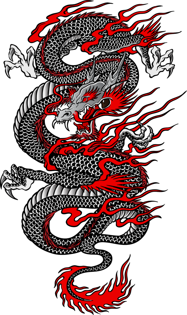 Asian Dragon by JuyoDesign