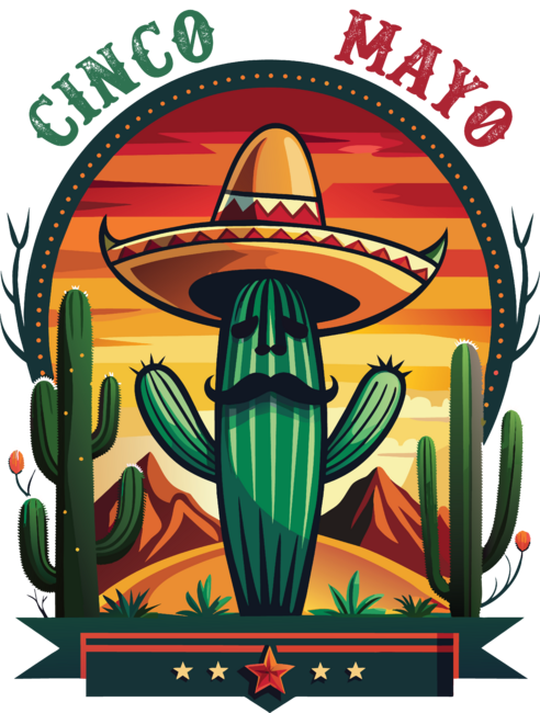 Cinco de Mayo Cactus Party by LittleShirt