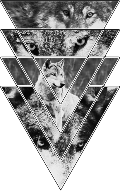 Wild Wolf Gang (Black &amp; White)